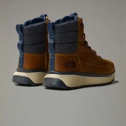 Botas De Nieve Impermeables De Piel Bergen Para Hombre