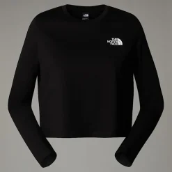 Camiseta Corta De Manga Larga Simple Dome Para Mujer