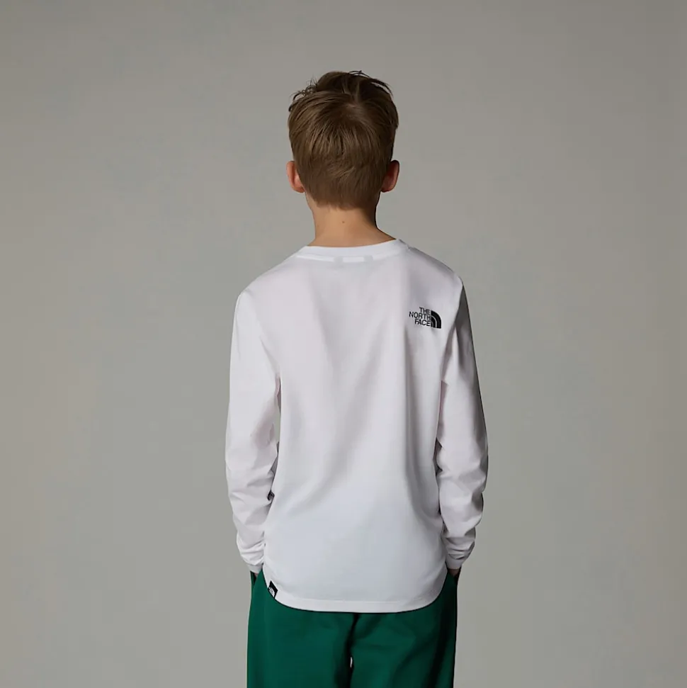 Camiseta De Mana Larga Easy Para Niños