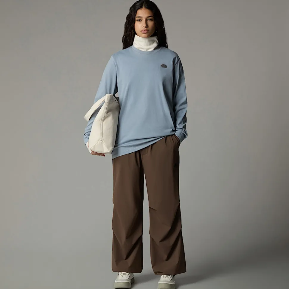 Camiseta De Manga Larga Natural Dye Para Mujer