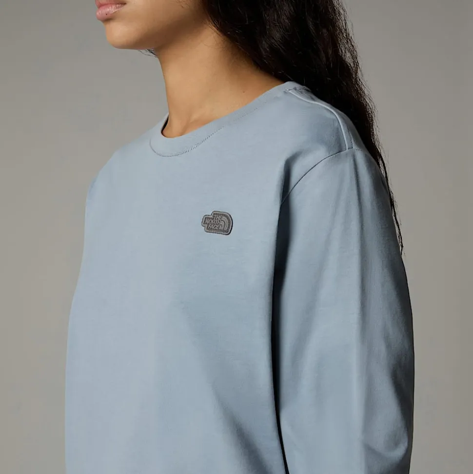 Camiseta De Manga Larga Natural Dye Para Mujer