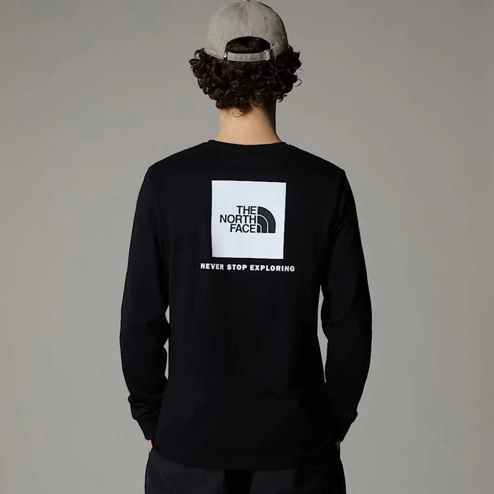 Camiseta De Manga Larga Red Box Para Hombre