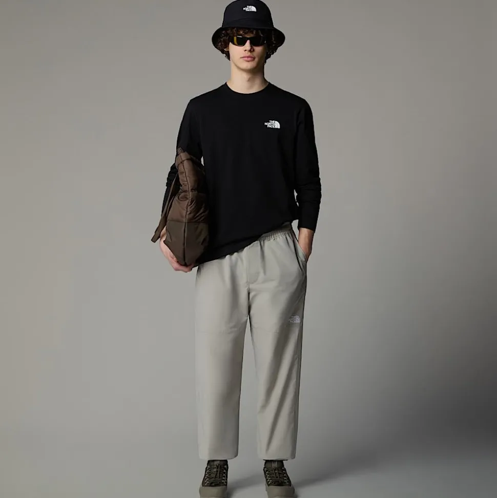 Camiseta De Manga Larga Simple Dome Para Hombre