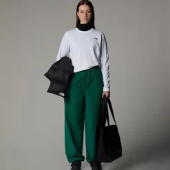 Camiseta De Manga Larga Simple Dome Para Mujer