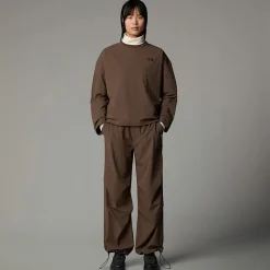 Camiseta De Tela De Manga Larga Para Mujer