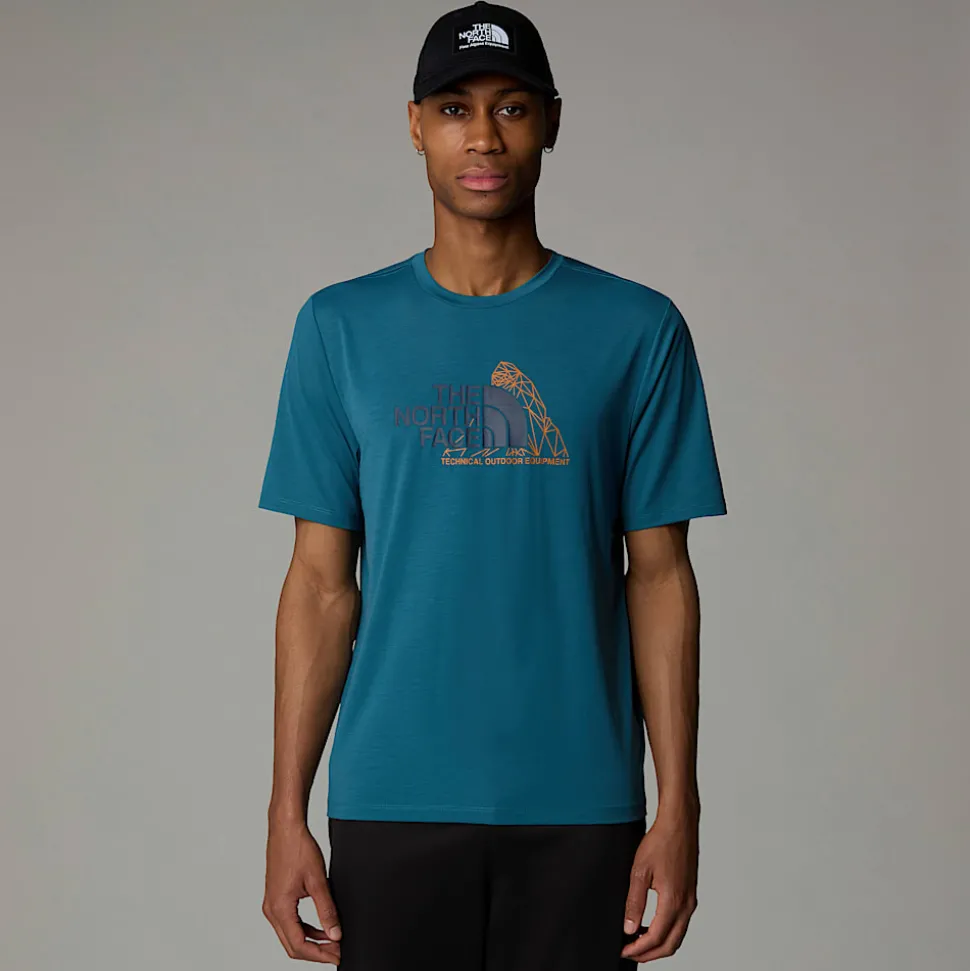 Camiseta Foundation Mountain Para Hombre