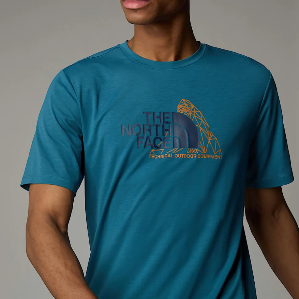 Camiseta Foundation Mountain Para Hombre