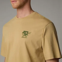 Camiseta Holgada Cartoon Para Hombre