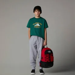 Camiseta Holgada Con Estampado Gráfico Varsity Para Jóvenes