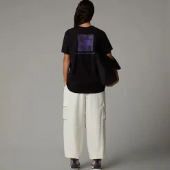 Camiseta Holgada Con Estampado Gráfico Redbox Para Mujer