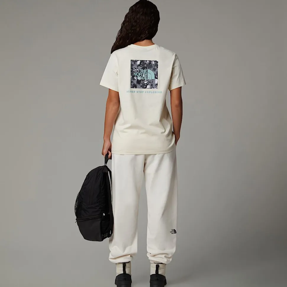 Camiseta Holgada Con Estampado Gráfico Redbox Para Mujer