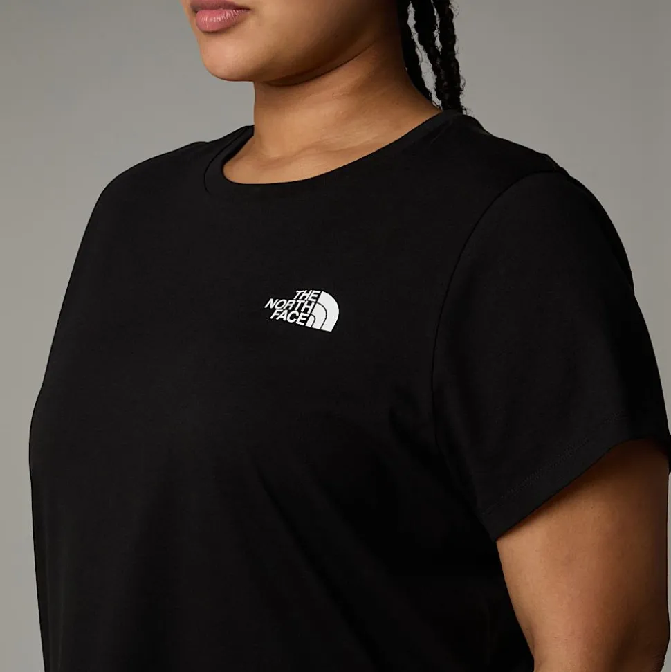 Camiseta Simple Dome De Talla Grande Para Mujer