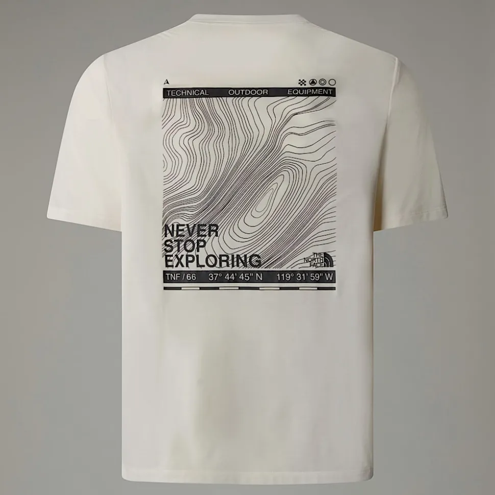 Camiseta Topographic Foundation Para Hombre