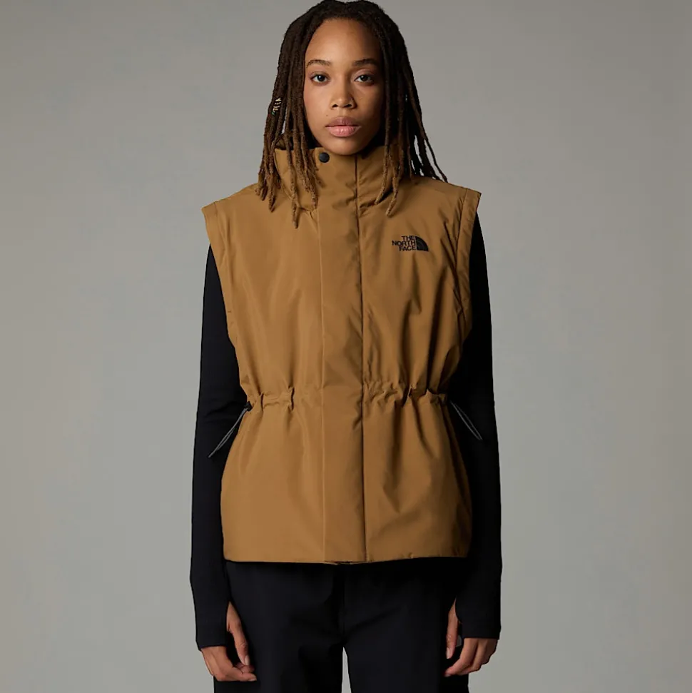 Chaqueta Convertible Acolchada 2 En 1 Para Mujer