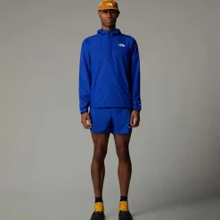 Chaqueta Cortavientos Con Cremallera De 1/4 Higher Run Para Hombre