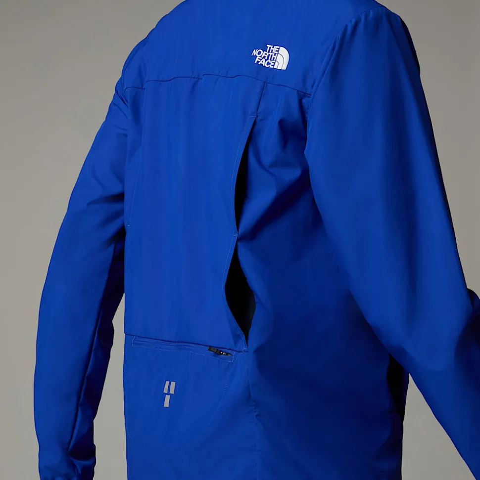 Chaqueta Cortavientos Con Cremallera De 1/4 Higher Run Para Hombre