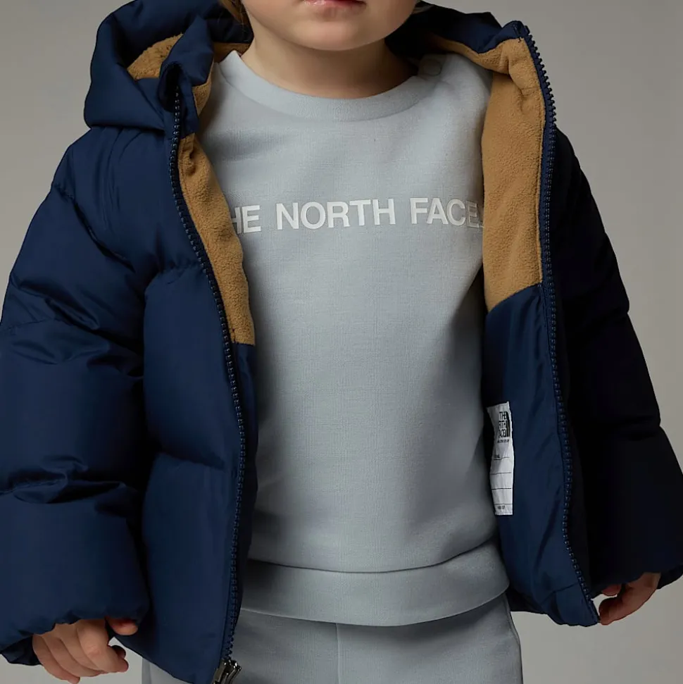 Chaqueta De Plumón Forrada En Tejido Polar North Para Bebé