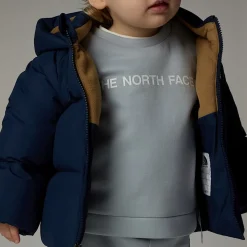 Chaqueta De Plumón Forrada En Tejido Polar North Para Bebé