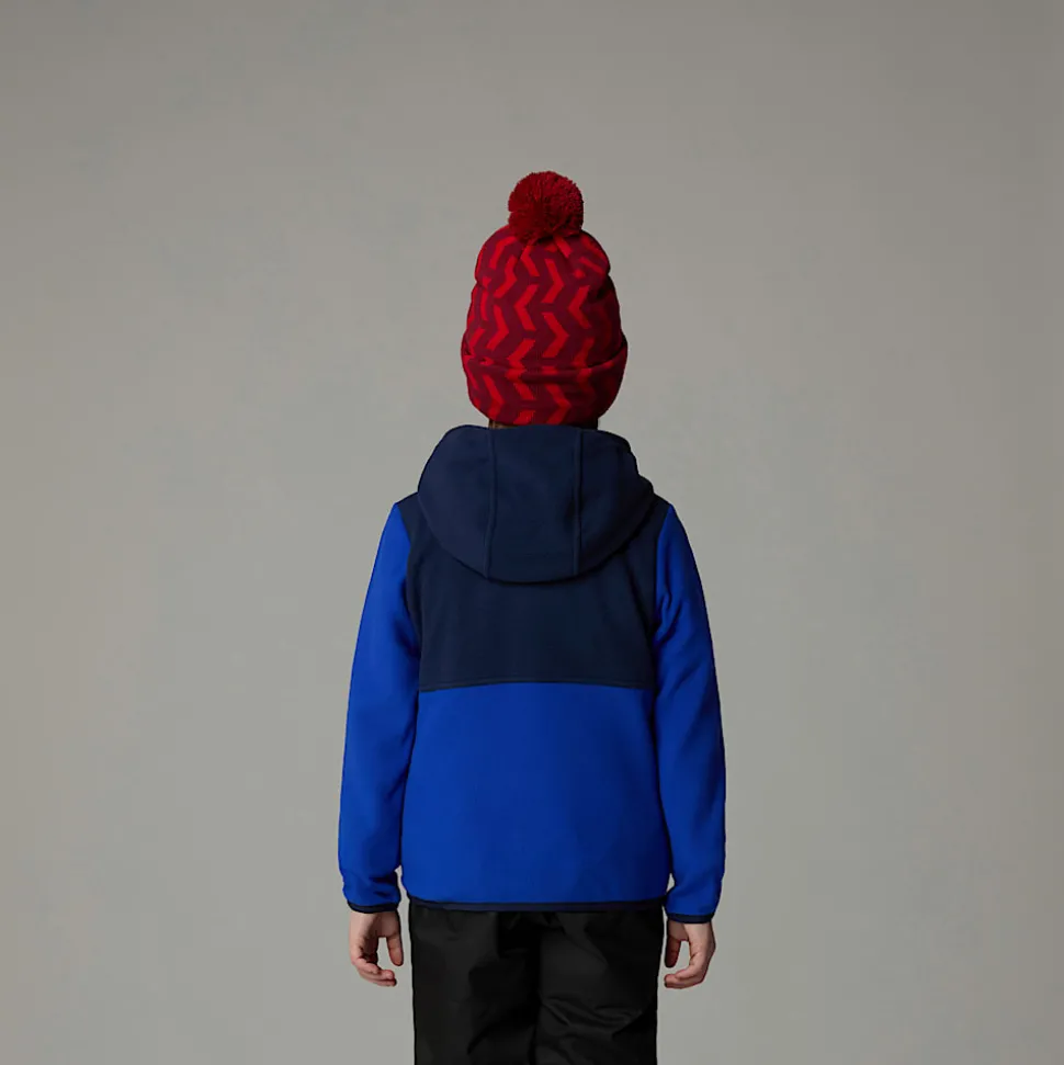 Chaqueta Polar Con Capucha Y Cremallera Integral Glacier Para Niños