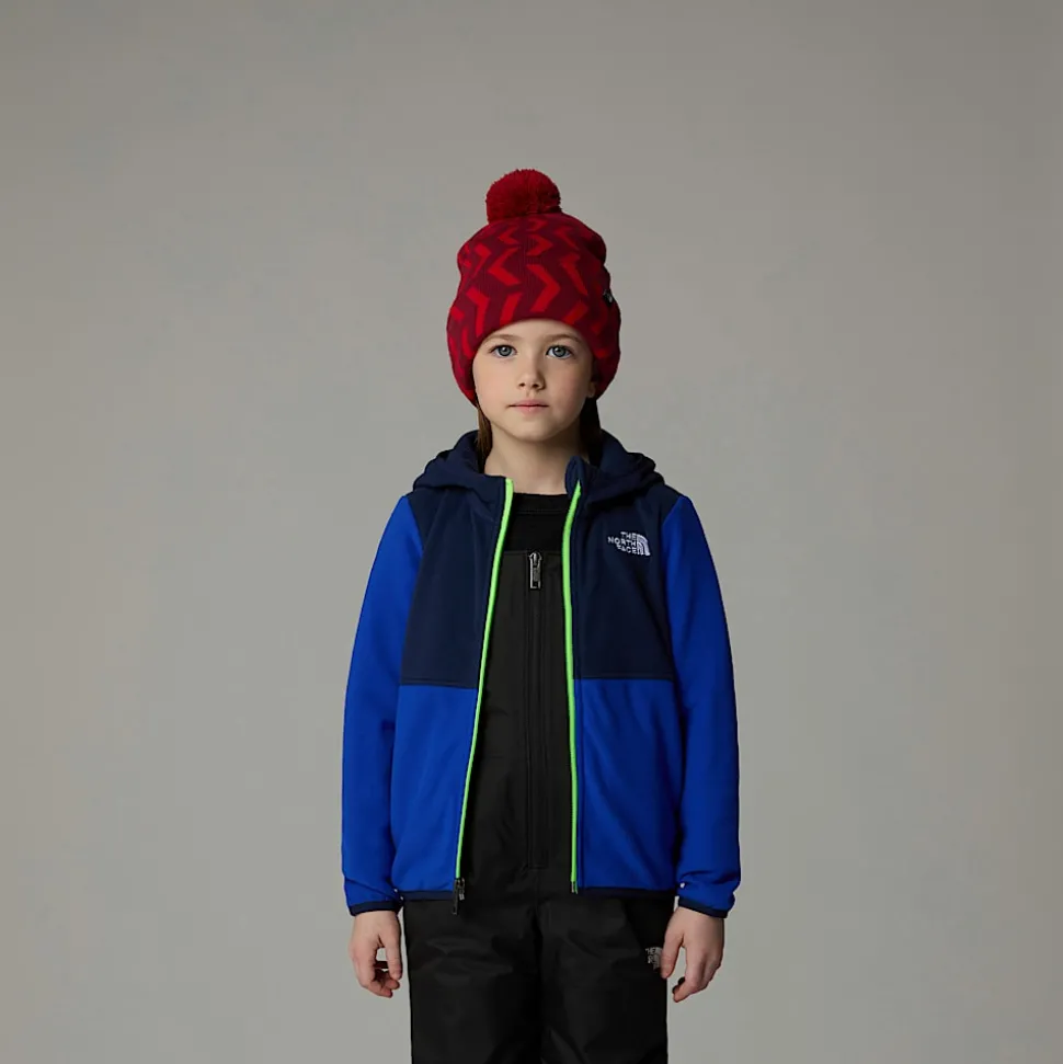 Chaqueta Polar Con Capucha Y Cremallera Integral Glacier Para Niños
