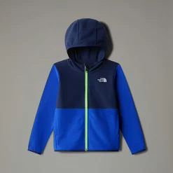 Chaqueta Polar Con Capucha Y Cremallera Integral Glacier Para Niños
