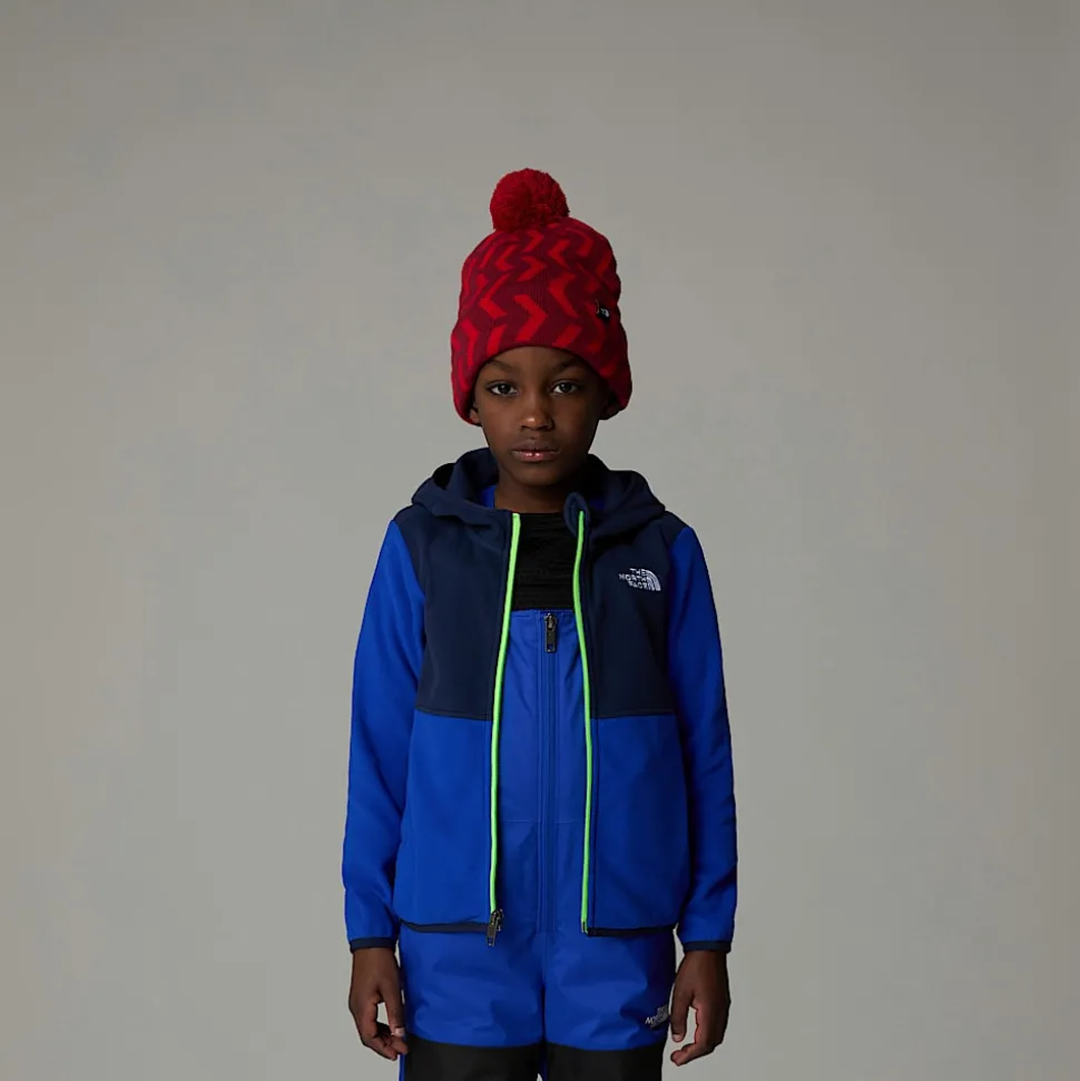 Chaqueta Polar Con Capucha Y Cremallera Integral Glacier Para Niños