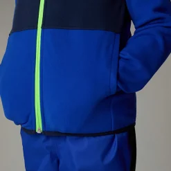 Chaqueta Polar Con Capucha Y Cremallera Integral Glacier Para Niños