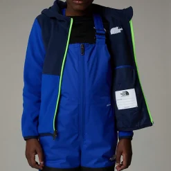 Chaqueta Polar Con Capucha Y Cremallera Integral Glacier Para Niños