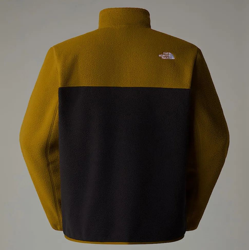 Chaqueta Polar Con Cremallera De 1/4 Yumiori Para Hombre