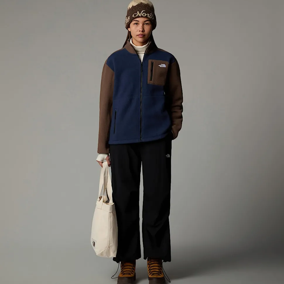 Chaqueta Polar Con Cremallera Integral Yumiori Para Mujer