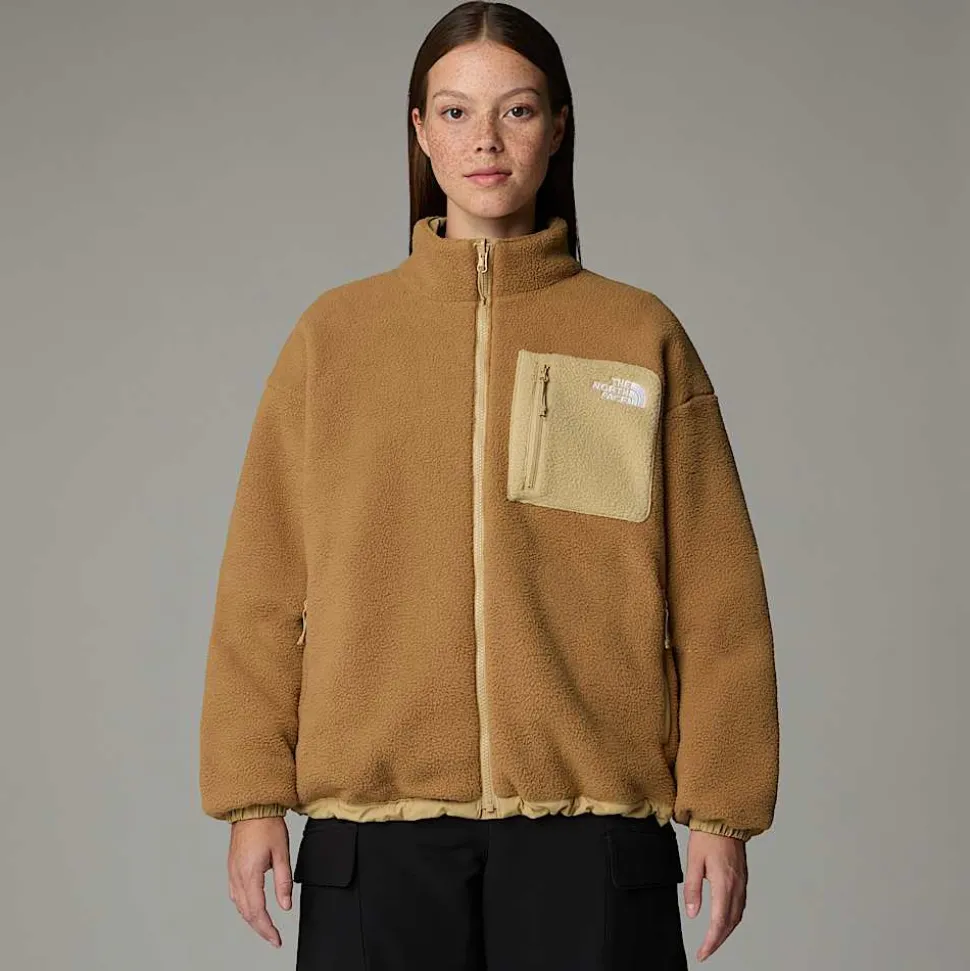 Chaqueta Polar Reversible Yumiori Para Mujer