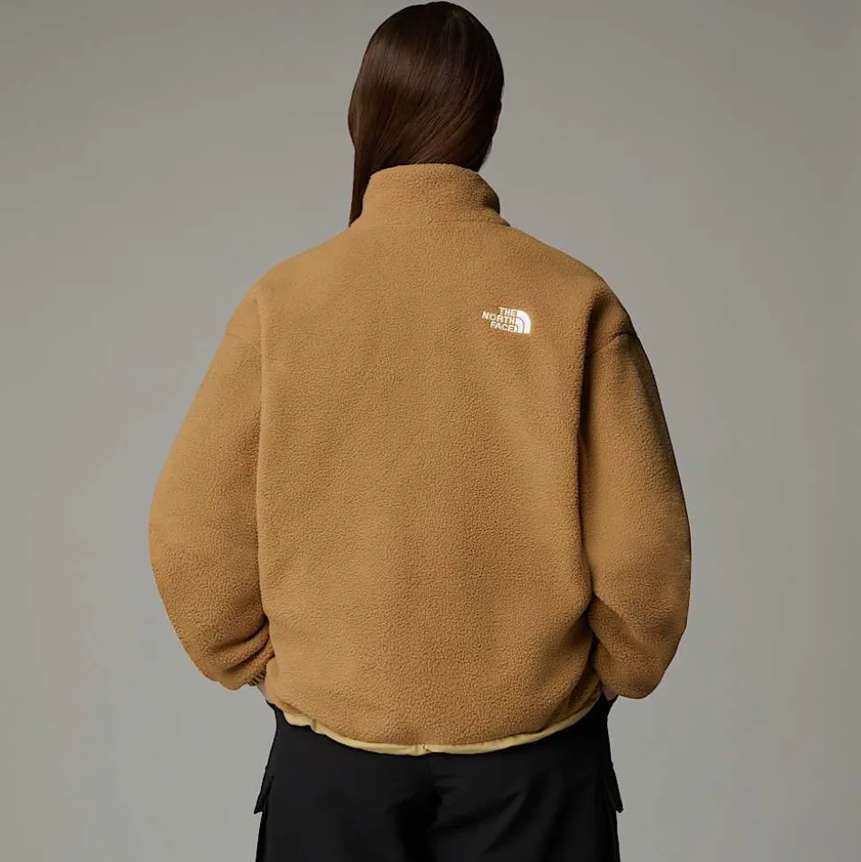 Chaqueta Polar Reversible Yumiori Para Mujer