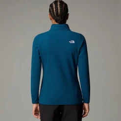 Forro Polar Con Cremallera De 1/4 Glacier 100 Para Mujer