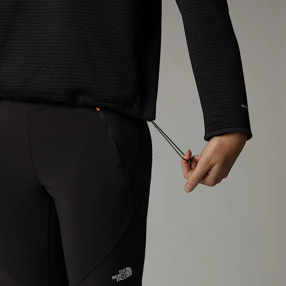 Forro Polar Con Cremallera De 1/4 Vertical Thermal Para Mujer