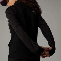 Forro Polar Con Cremallera De 1/4 Para Mujer