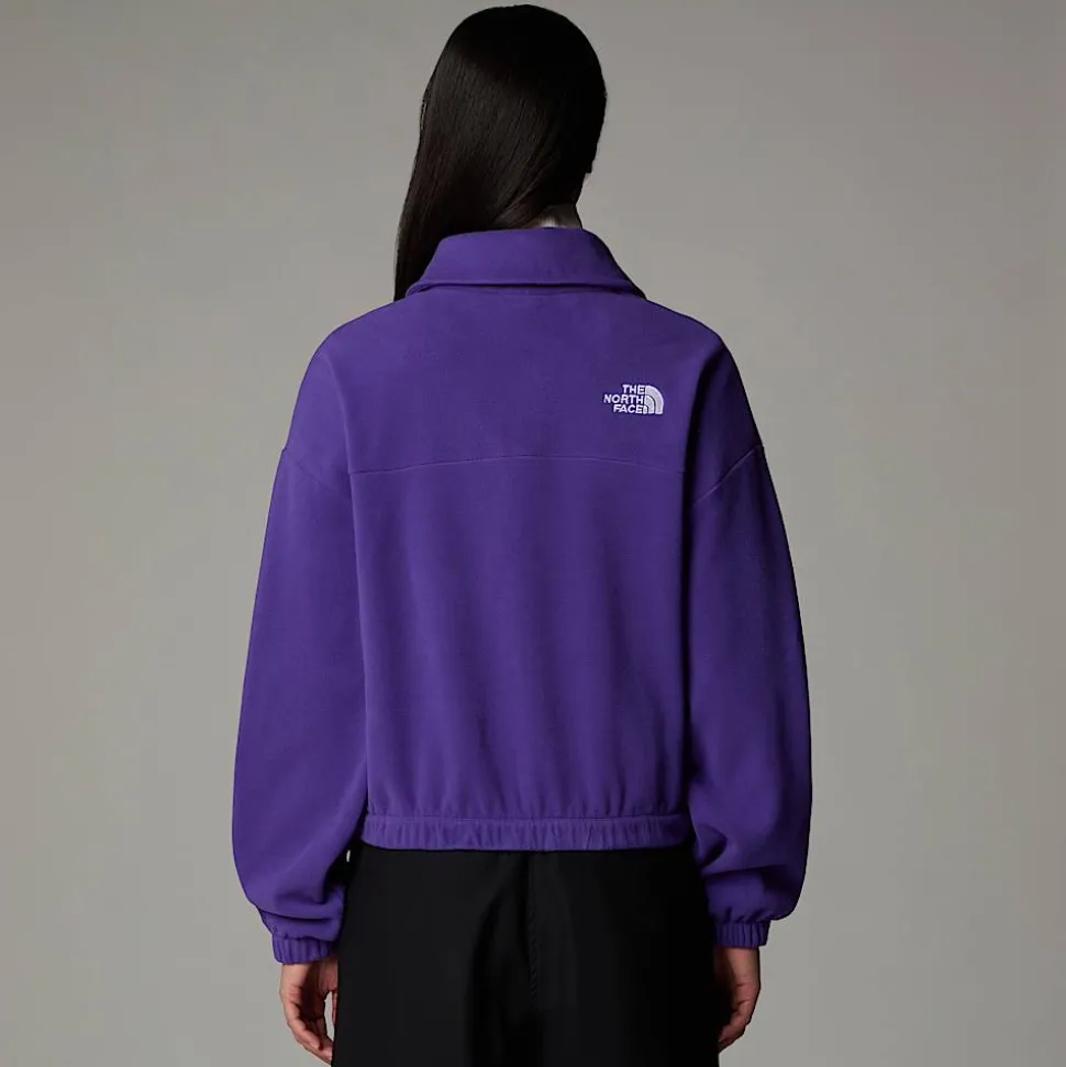 Forro Polar Con Cremallera De 1/2 Glacier 100 Para Mujer