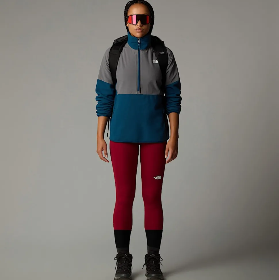 Forro Polar De Peso Grueso Con Media Cremallera Glacier Para Mujer