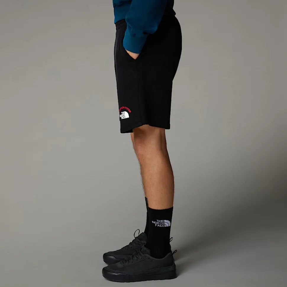 Pantalón Corto Con Estampado Gráfico Expedition System Para Hombre