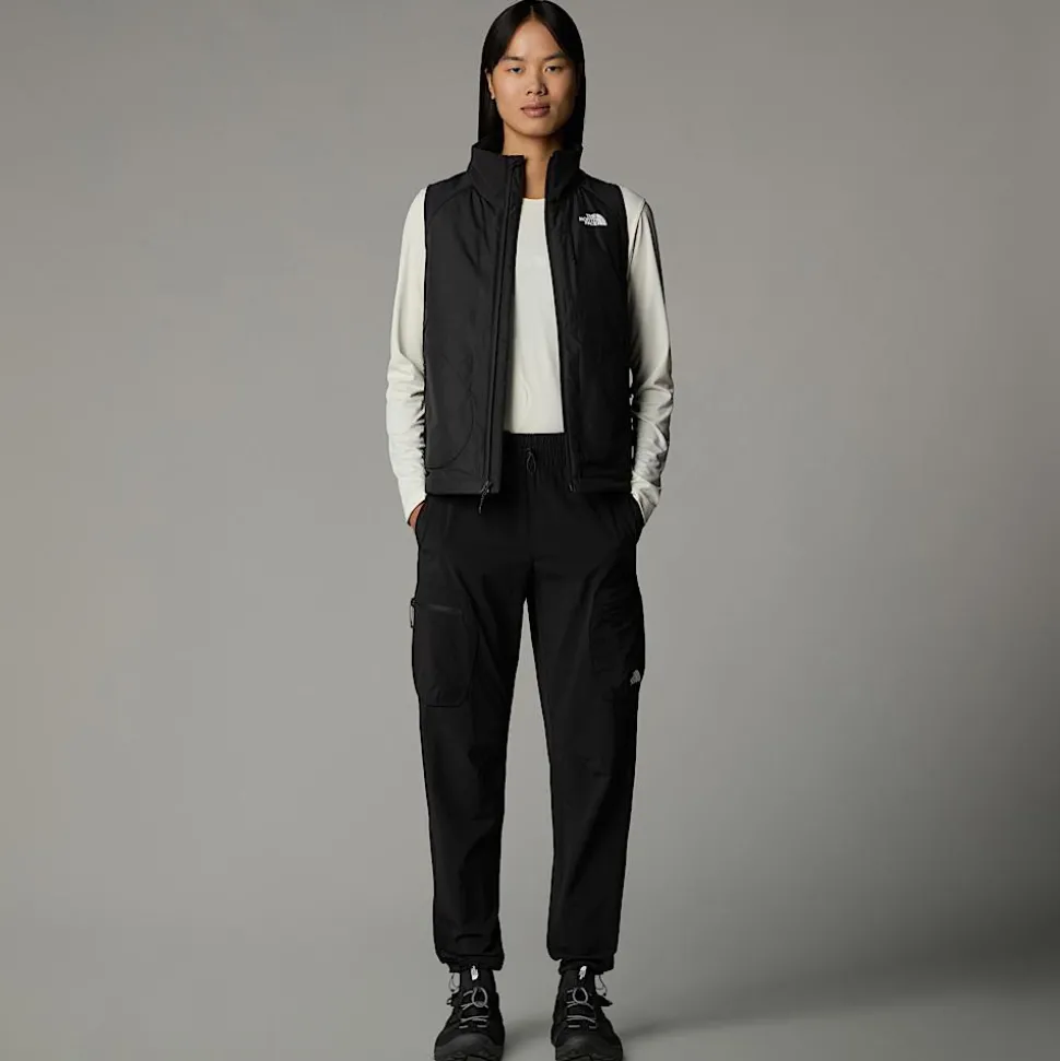 Pantalón De Chándal Plegable Recto De Corte Regular Para Mujer