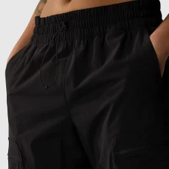 Pantalón De Chándal Plegable Recto De Corte Regular Para Mujer