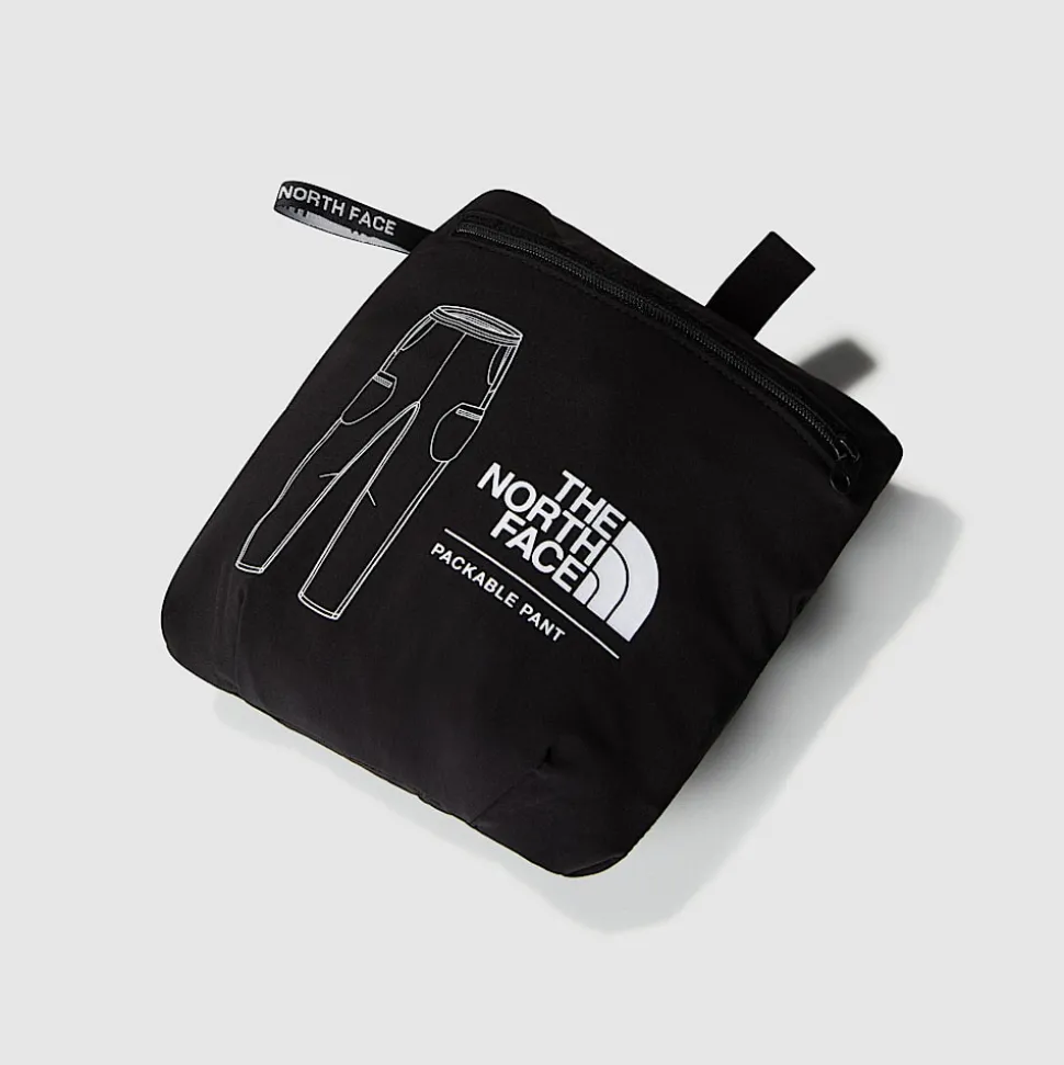 Pantalón De Chándal Plegable Recto De Corte Regular Para Mujer