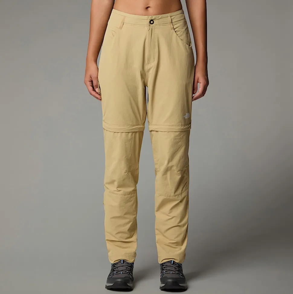Pantalón Recto Convertible Exploration Para Mujer
