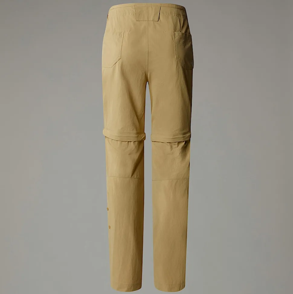 Pantalón Recto Convertible Exploration Para Mujer