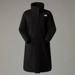 Parka Larga Acolchada Para Mujer