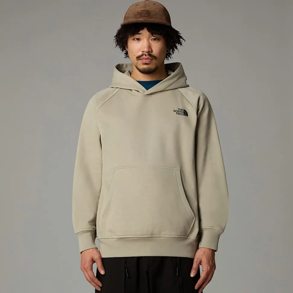 Sudadera Con Capucha, Manga Raglán Estampado Gráfico Para Hombre