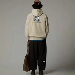 Sudadera Con Capucha, Manga Raglán Estampado Gráfico Para Hombre