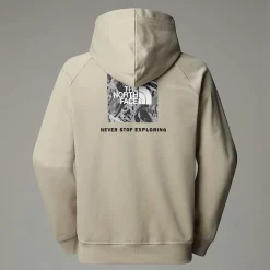 Sudadera Con Capucha, Manga Raglán Estampado Gráfico Para Hombre