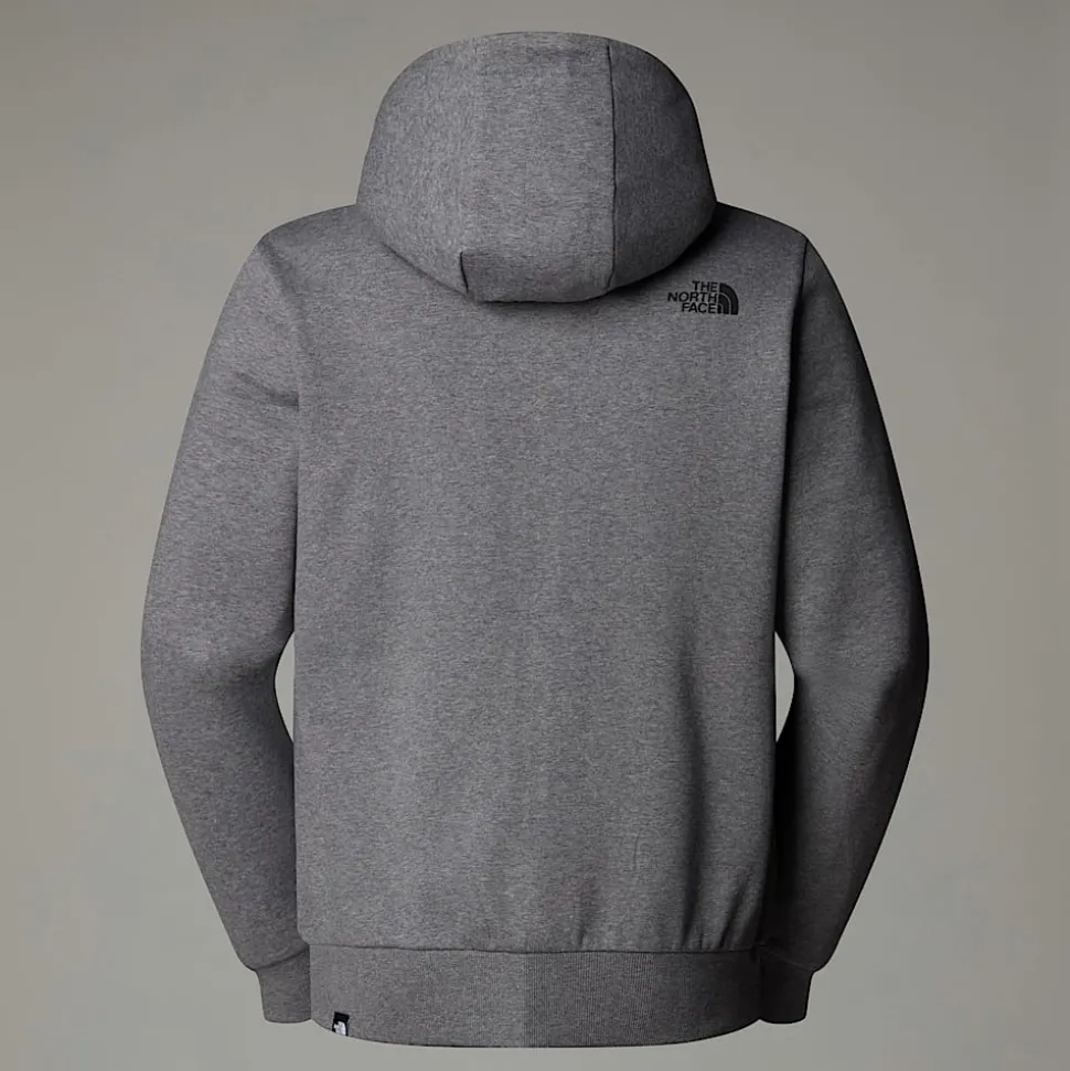 Sudadera Con Capucha Y Cremallera Integral Simple Dome Para Hombre