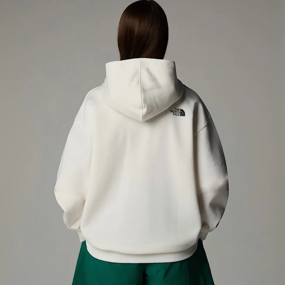 Sudadera Con Capucha Y Estampado Gráfico Varsity Para Mujer