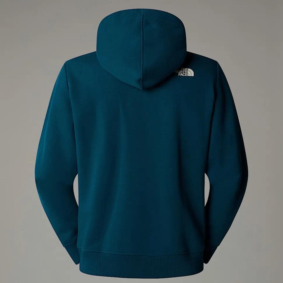 Sudadera Con Capucha Y Estampado Gráfico Varsity Para Hombre